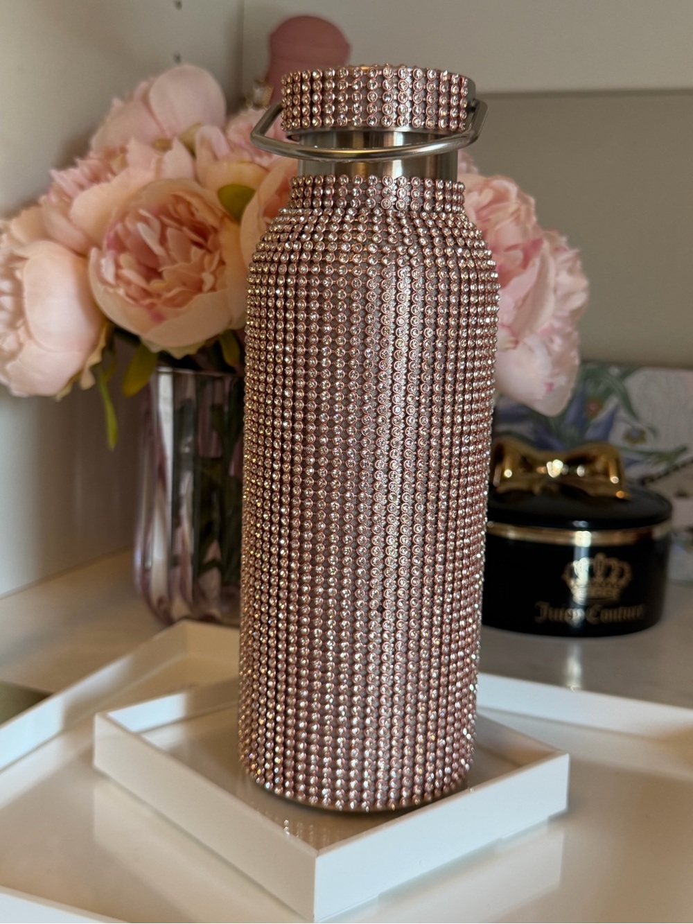 New Rhinestone studded stainless steel Water Bottle